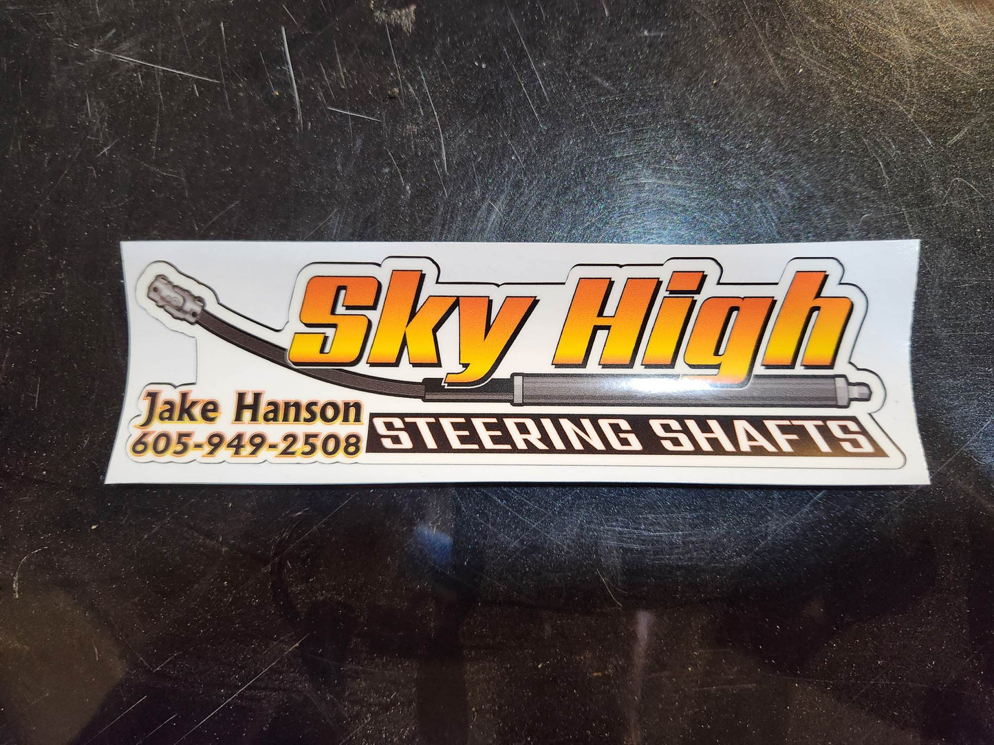 Sky High Sticker 2x7