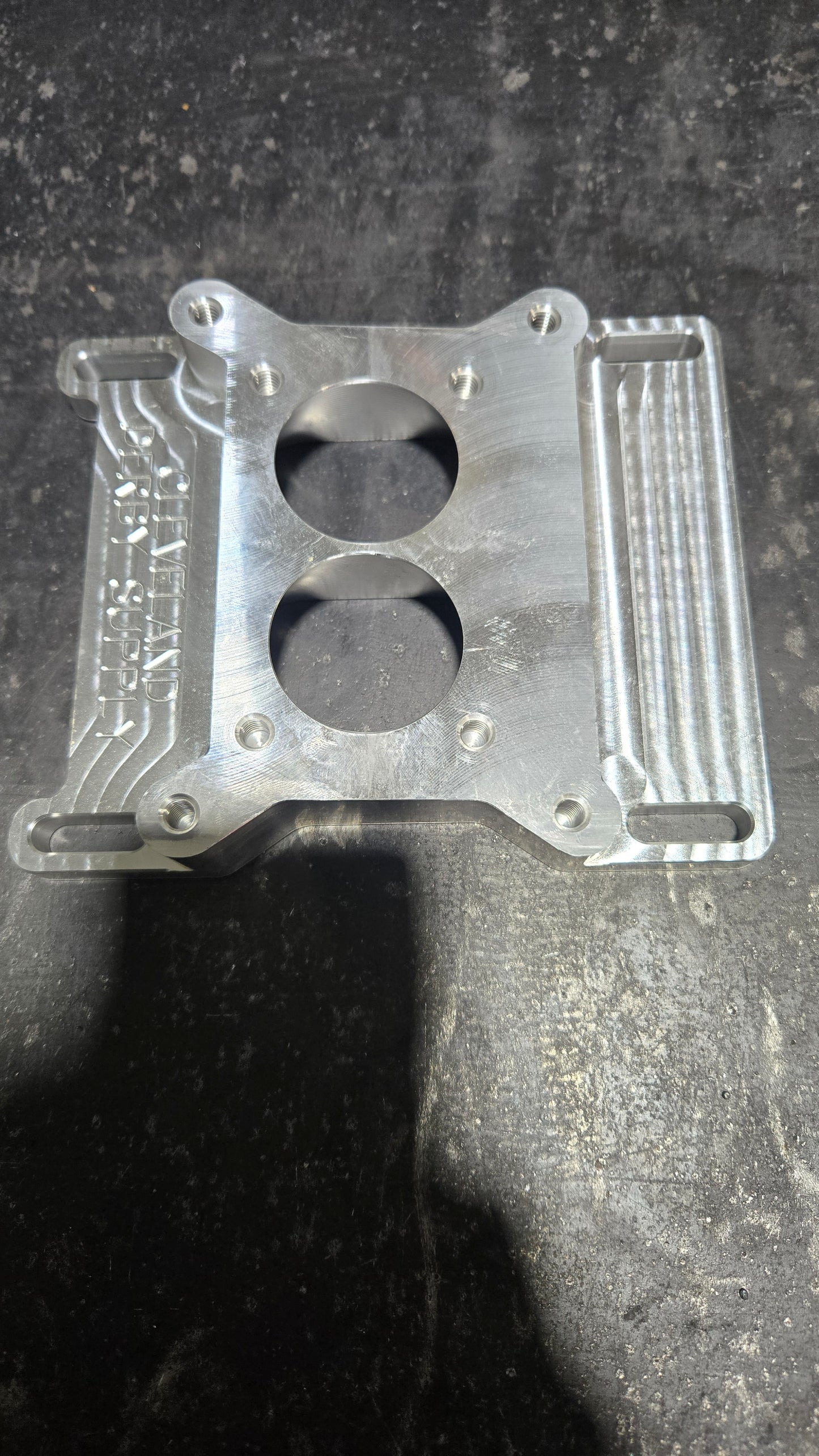 Angled carb adapter