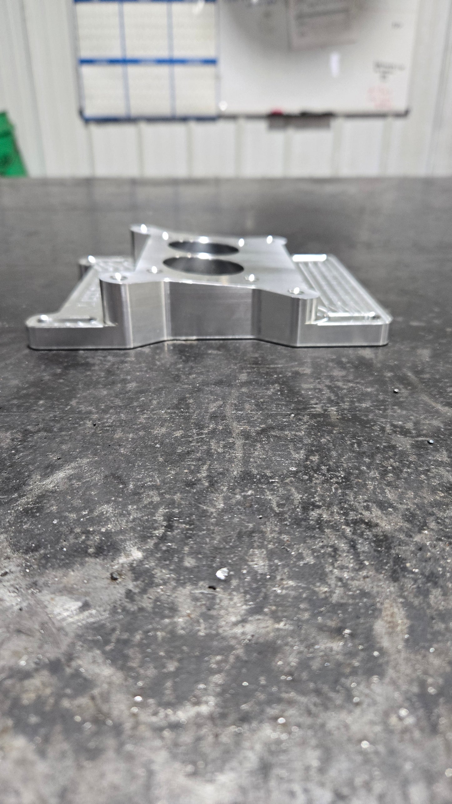 Angled carb adapter